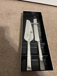 Oneida Aero 2 Piece Cake Serving Set Stainless Steel Brand New!. Fixed Price $40.00.