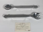 New Nib Southern Living At Home Conroy Salad Servers Set - #40757. Fixed Price $29.00.