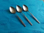 Oneida Northland OHS100 3 Place Oval Soup Spoons, Japan, Vintage Estate. Fixed Price $14.95.