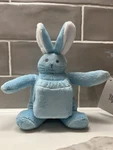 New 6" Mud Pie Baby Eieio Oopsie Mini Ice Pack Blue Bunny W/ Tag. Fixed Price $9.99.