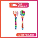 French Bull Salad Server 2 Piece Set - Melamine Dinnerware 13" Outdoor, Part. Fixed Price $19.68.