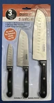 3 Masterchef Duracut Santoku 5 7 Knives Japanese Style Utility Paring Chefs. Fixed Price $12.95.
