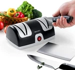 Secura 2 Stage Black Knife Sharpener With Diamond Abrasive And Precision Guides. Fixed Price $40.89.