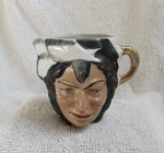 American Indian Face Head Porcelain Ceramic Toothpick Holder Character Cup Mug. Fixed Price $8.98.