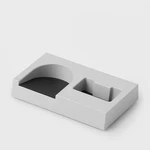 Tumbler Protective Stand Companion Holder Gray Rolling Knife Sharpener. Fixed Price $35.00.