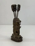 Singapore Vintage Retro Cocktail Forks Appetizer Picks (6) Lion Fish. Fixed Price $24.10.
