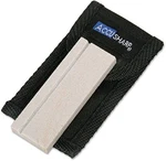New Fortune Accu 027C Coarse & Fine Stone Knife Sharpener With Pouch. Fixed Price $8.99.