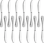 Star Foodservice 58246 Shell Pattern Stainless Steel Dinner Knife Set Of 12. Fixed Price $44.99.