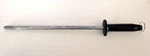 Huge Mundial Black Round 14" Regular Cut Sharpening Steel Butcher Knife. Fixed Price $19.50.