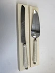 Lenox Wedding Promises Collection Pie Cake Server & Knife W/ Boxes. Fixed Price $40.00.