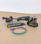Work Knife & Tool Sharpener Wskts Electric Handheld W/ New Belts. Fixed Price $49.45.