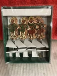 1995 Boston Warehouse Gingerbread Girl/boy Cookies Cheese Spreaders Nib. Dwk. Fixed Price $16.50.