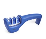 Art & Cook 3-SLOT Knife Sharpener, Sharpening Kitchen Knives, Blue. Fixed Price $12.99.