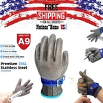 Resistant Glove Stainless Steel Mesh Metal For Kitchen Cooking Cutting. Fixed Price $17.99.