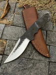 Shardblade Hand Forged Carbon Steel Hunting Blank Knife Making W/sheath. Fixed Price $25.19.