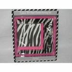 Boston Warehouse 3 Piece Zebra Art Glass Cheese Serving Set. Fixed Price $36.99.