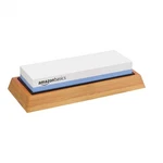 Amazon Basics Whetstone Kn*ife Sharp*ening Stone, Double-sided 1000/6000 Grit. Fixed Price $24.99.