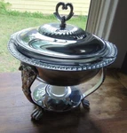 Towle Covered Casserole Warmer Glass Insert Never Used. Fixed Price $15.00.