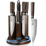 Mom Gift Kitchen Knife Set - Japanese Style 14 Piece With Magnetic Block. Fixed Price $259.99.