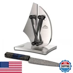Grihot VN3 Professional Knife Sharpener 3-ACTION Streamlined Sailboat Design. Fixed Price $108.99.