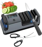 Abledn 5-IN-1 Electric Knife Sharpener For Kitchen With 100% Diamond Abrasive. Fixed Price $39.99.