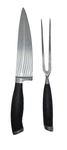 Cooking With Calphalon - Carving Set 8" Knife And Fork. Fixed Price $25.50.