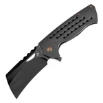 Kansept Leviathan Folding Knife Blackwash Ti Handle S35VN Cleaver Plain K1084A3. Fixed Price $238.00.