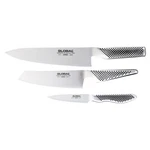 100% Genuine! Global Classic Piece Knife Set Made Japan! G-2 GS-5 GS-38!. Fixed Price $184.59.