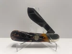 Rough Ryder Brown Bone Cotton Sampler 4 1/8" Pocket Knife RR1727. Fixed Price $21.99.