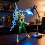 Marvel Legends Series Electro Francine Frye Retro Comics 6-INCH Action Figure. Fixed Price $19.90.