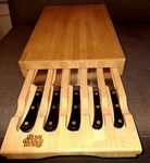 Kitchen Knife Set - Royal Prestige Cuchillos Del Chef 5 Piezas. Fixed Price $250.00.