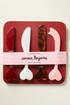 New Anthropologie Herzi Resin Cheese Knives, Set Of 4. Fixed Price $26.99.