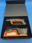 Sharpal Knife Sharpener Set L1326H Stage Kitchen Sharpening System W/ Box. Fixed Price $29.95.