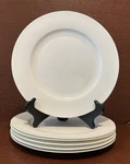 Alex Liddy Fine Bone China Six 11 1/8 Dinner Plates Australia. Fixed Price $48.00.