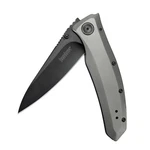 Kershaw Grid Pocketknife, 3.7" 8CR13MOV Steel Drop Point Plain Edge Blade, As.... Fixed Price $50.83.