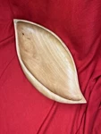 Roro Natural Wood Organic Shape Bowl Leaf Rose Petal Light Hand Made. Fixed Price $15.44.