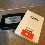 Zippo No. 7800 Money Clip Knife, Stainless Steel Plain Edge. Fixed Price $15.00.