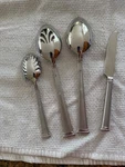 Reed & Barton Stainless Flatware 4 Pc Hostess Serving Set Fairmont- New Box. Fixed Price $12.00.