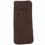 Mam Pocket Knife Slip Pouch Case Holder Brown Leather 5.25" Overall. Fixed Price $13.45.