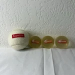 Authentic Supreme Lot 3 Bouncy Balls And Tennis. Fixed Price $25.00.