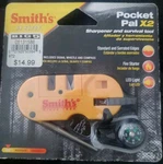 Smith's Sharpeners Pocket Pal X2 50364 And Survival Tool 3/8" Yellow. Fixed Price $15.99.