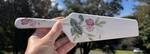 Cake Pie Server Andrea By Sadek Spring Night Floral Ceramic White Wedding Party. Fixed Price $11.47.