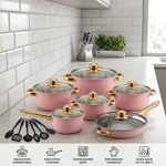 16/18 Piece Cookware Set Pots And Pans Home Kitchen Cooking. Fixed Price $48.99.