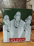 New "home For The Holidays" Santa Christmas Cheese Spreader Knives. Fixed Price $16.99.