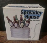 Vtg Boston Warehouse Beer Bottles In Tub Spreaders Cheese Knives Set New Box. Fixed Price $24.99.