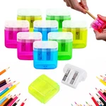 Manual Pencil Sharpener Bulk - 24 Pack Small Colored Handheld Dual Hole Penci.... Fixed Price $19.45.