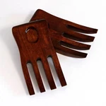 Lipper International Cherry Finished Wood Salad Serving Utensils, (2) (open Box). Fixed Price $15.92.