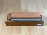 Wusthof Tri-stone Knife Sharpener Fine Medium Coarse. Fixed Price $34.99.