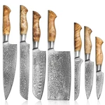 Senken 7-PIECE Damascus Kitchen Knife Set Dynasty Collection 67-LAYER Jap.... Fixed Price $687.49.