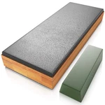 Pebble Premium Leather Strop For Knife Sharpening With Polishing Compou.... Fixed Price $34.37.